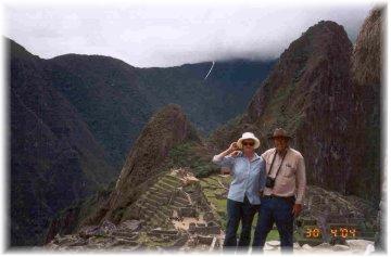 Ian and Angela in Peru